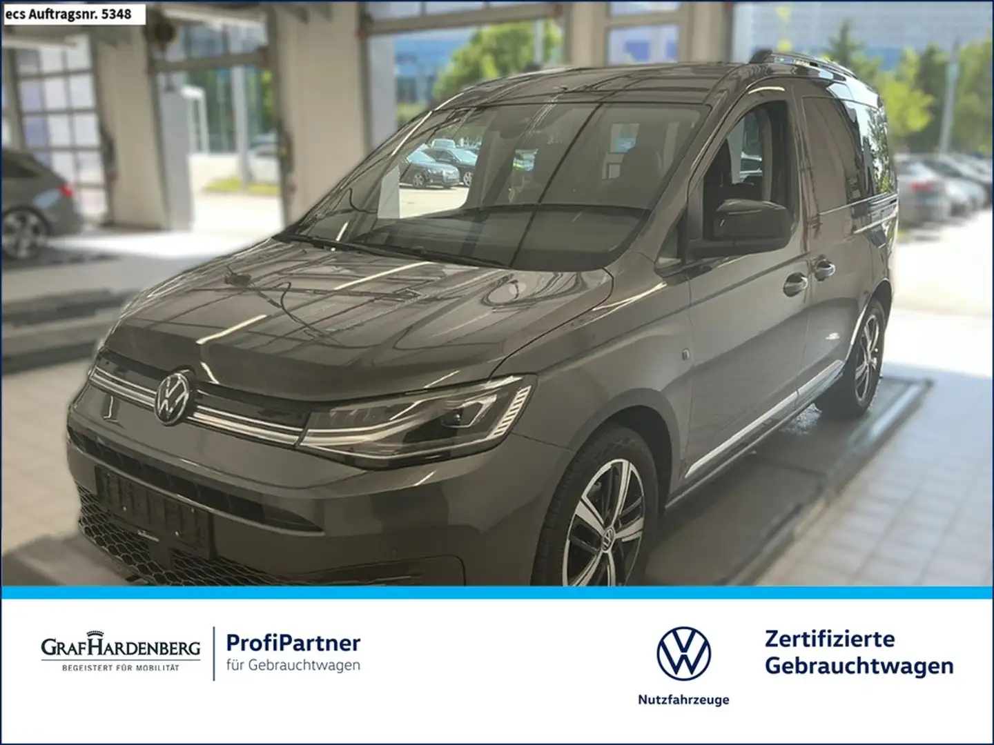 Volkswagen Caddy 1.5 TSI DSG Style LED Navi ACC Grau - 1