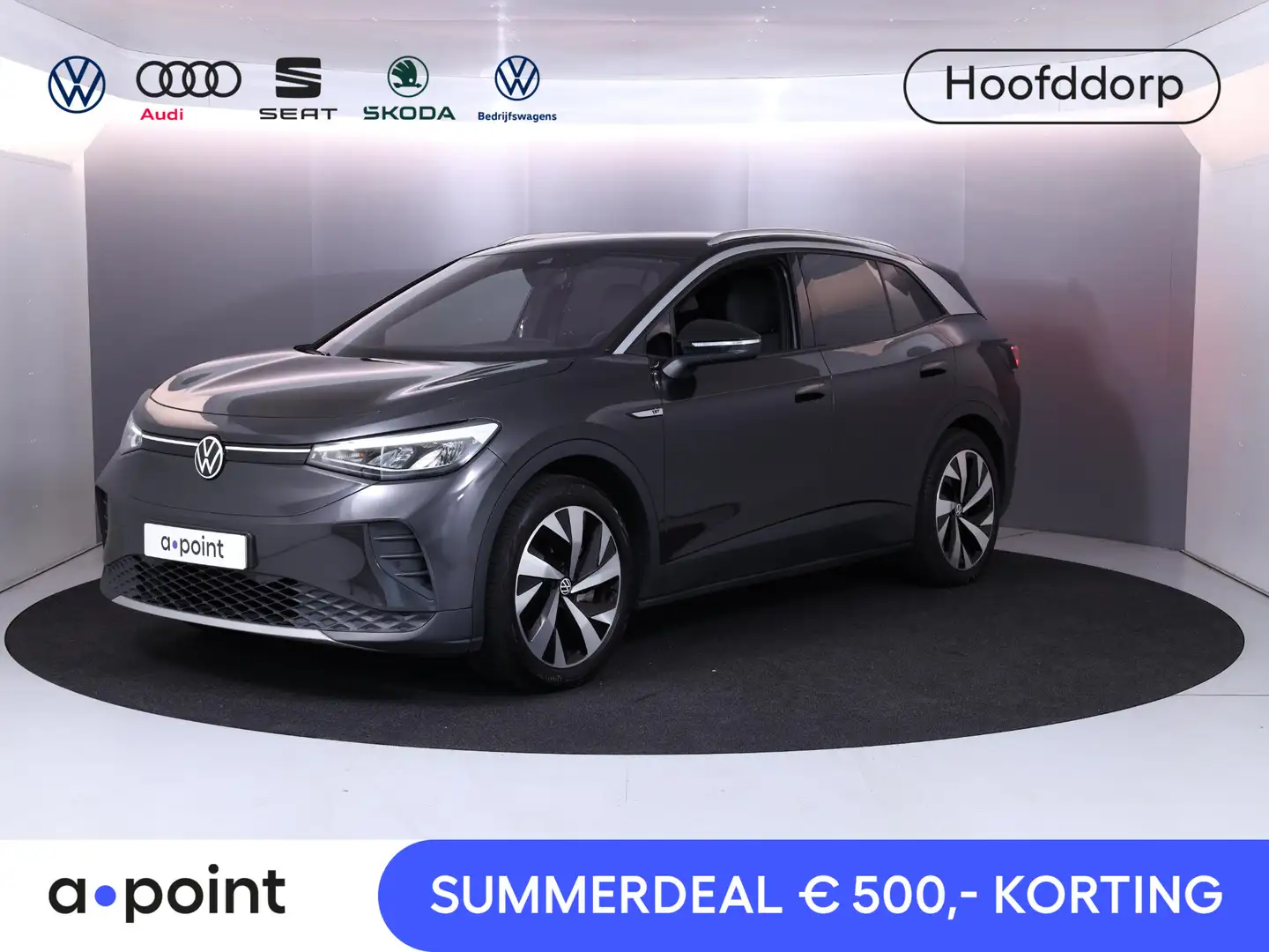 Volkswagen ID.4 First 77 kWh 204 PK | Navigatie | Cruise control | Gris - 1