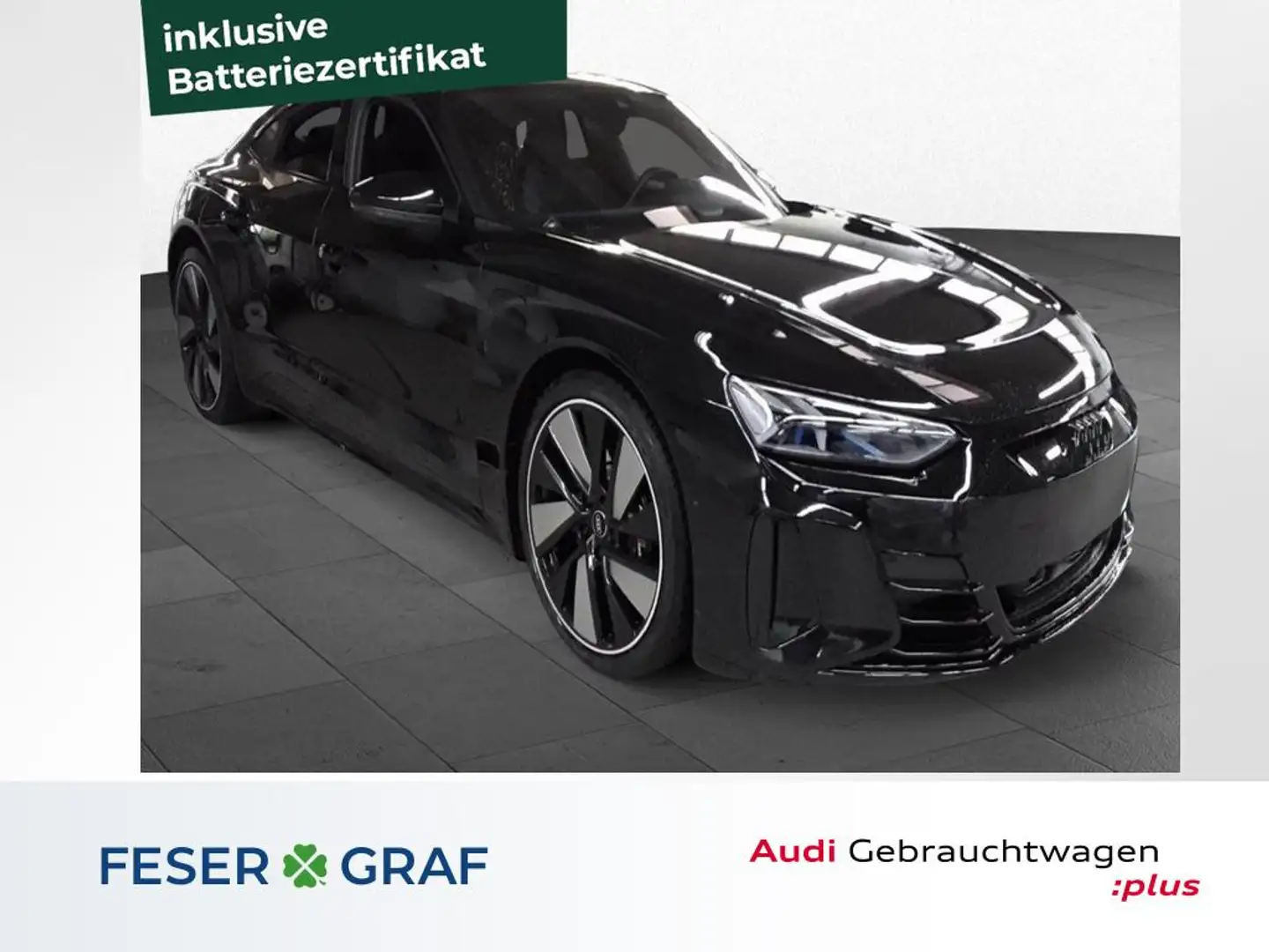 Audi e-tron GT quattro 350 kW+ACC+B&O+Head-Up+Matrix+ Zwart - 1