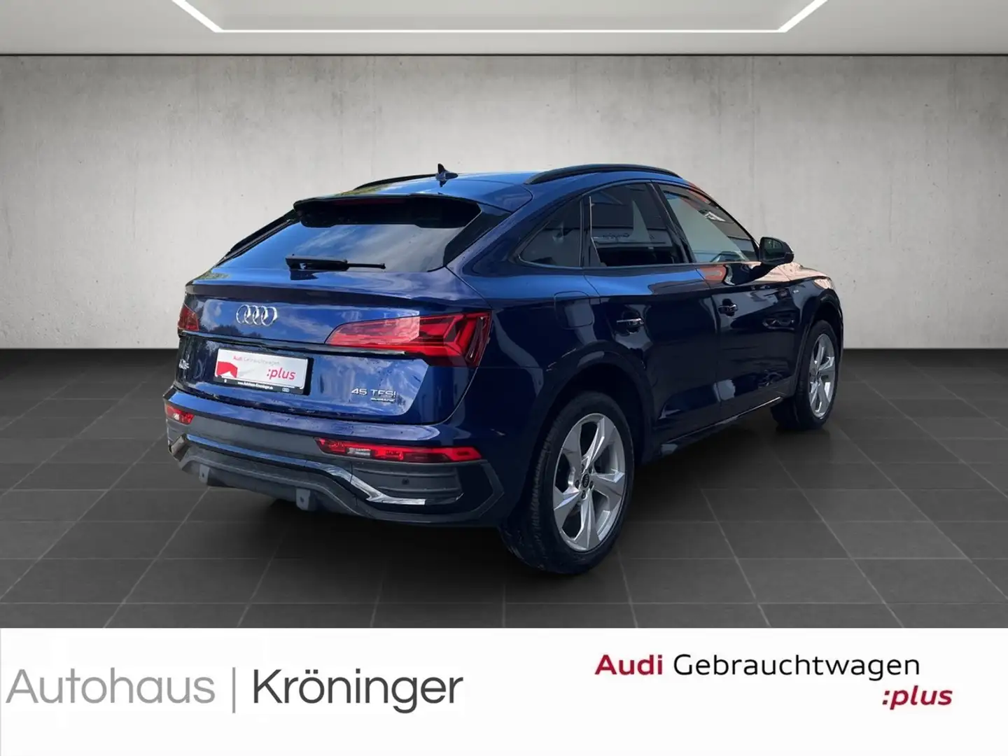 Audi Q5 Sportback 45 TFSI quattro S line AHK Matrix Blau - 2