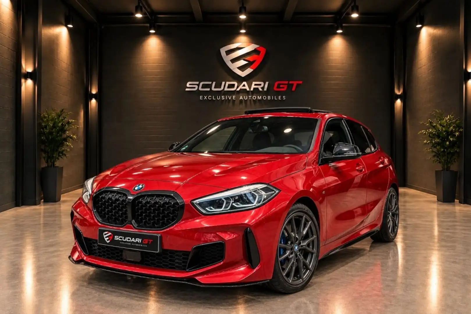 BMW 135 M135iA xDrive (9.75) Rojo - 2