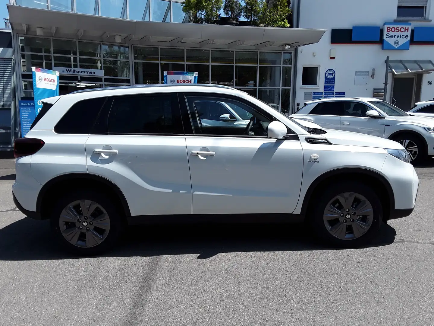 Suzuki Vitara Comfort 129PS MHEV1.4 Boosterjet ACC/NAVI/RFK uvm. Blanc - 2