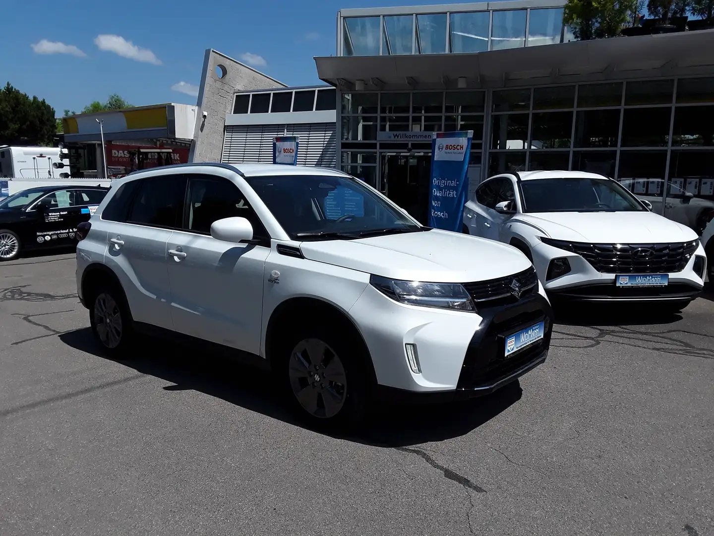 Suzuki Vitara Comfort 129PS MHEV1.4 Boosterjet ACC/NAVI/RFK uvm. Blanc - 1