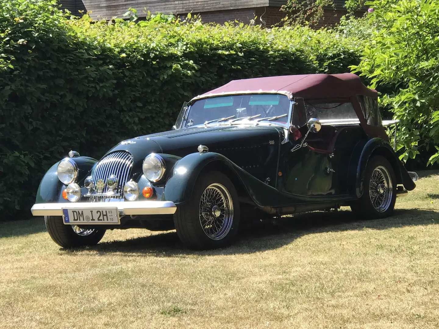 Morgan 4-Sitzer Vier-Sitzer Four-Seater H-Zulassung Grün - 2