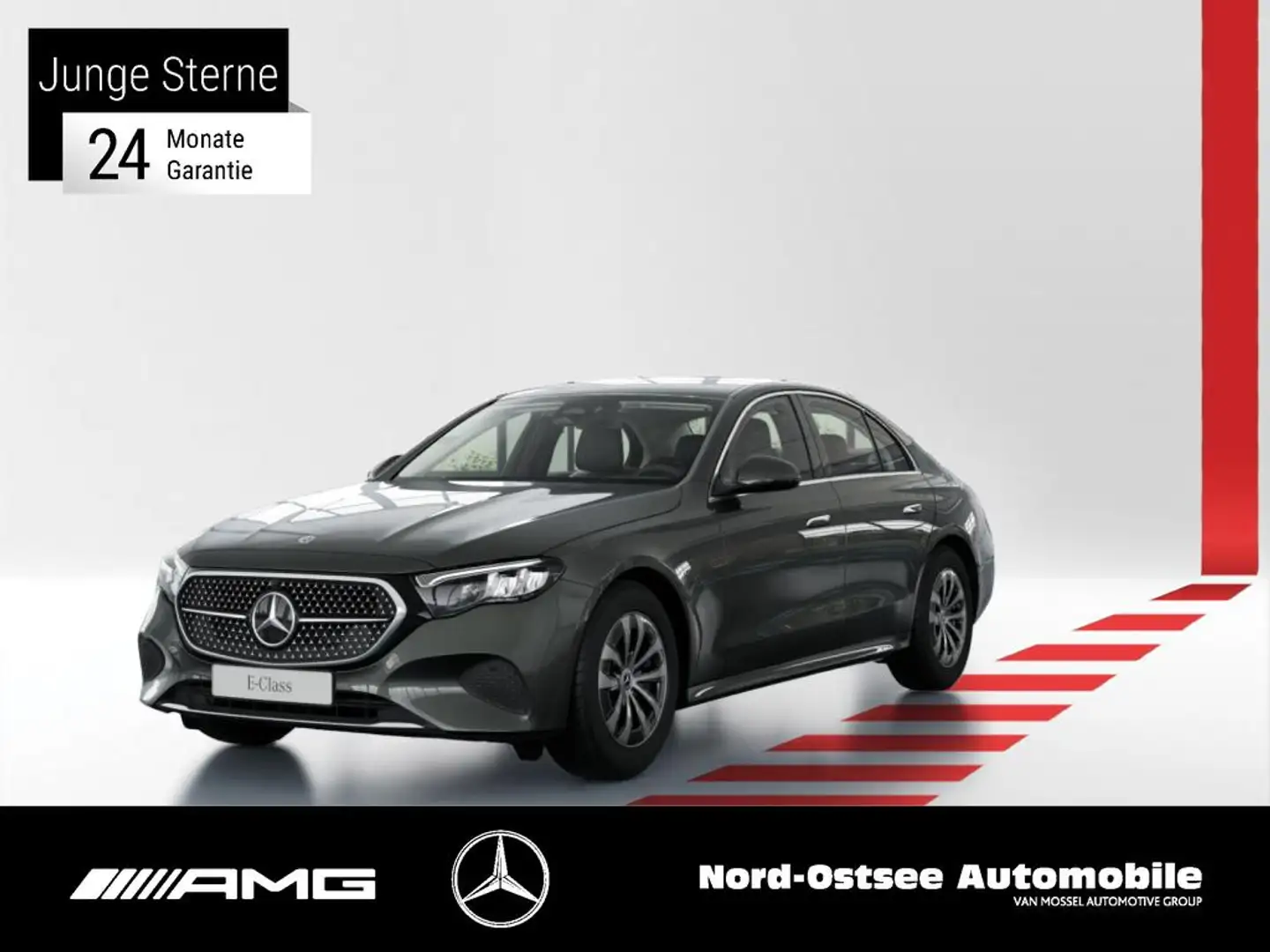 Mercedes-Benz E 220 d AVANTGARDE ADV DISTRO LED KEYLESS NAVI Grau - 1