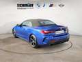 BMW 420 d Cabrio M Sportpaket + GARANTIE-bis-05.2028 Blau - thumbnail 4
