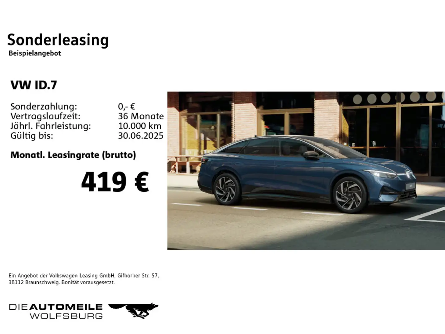 Volkswagen ID.7 Pro Pro HeadUp/Matrix/Pano/AHK/DCC Blau - 2