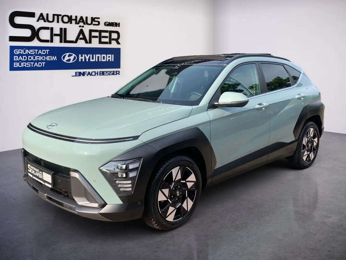 Hyundai KONA KONA 1.6 T-GDI 7-DCT Prime el.SD Leder Vert - 1