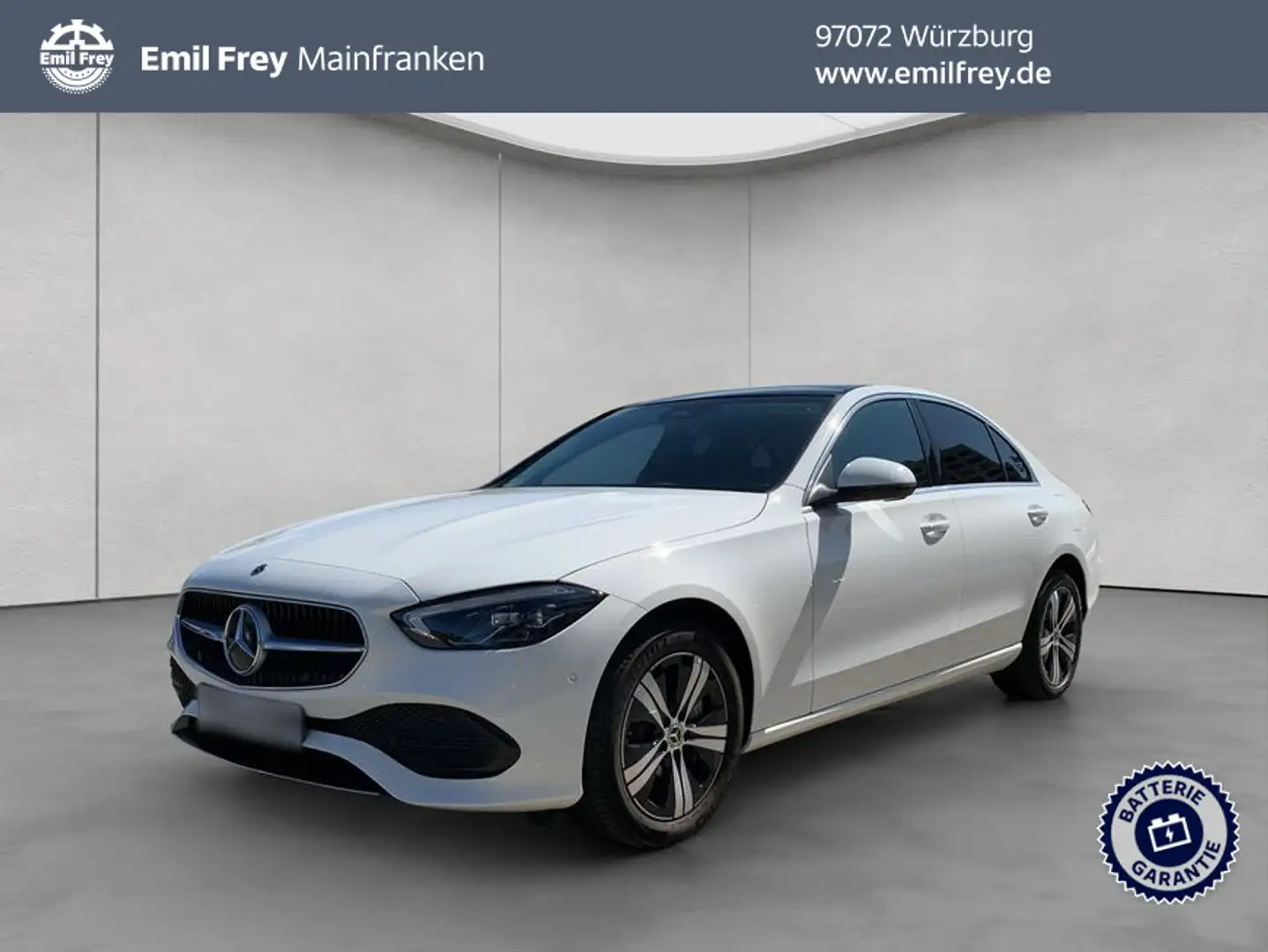 Mercedes-Benz C 300 C-Klasse Blanc - 1