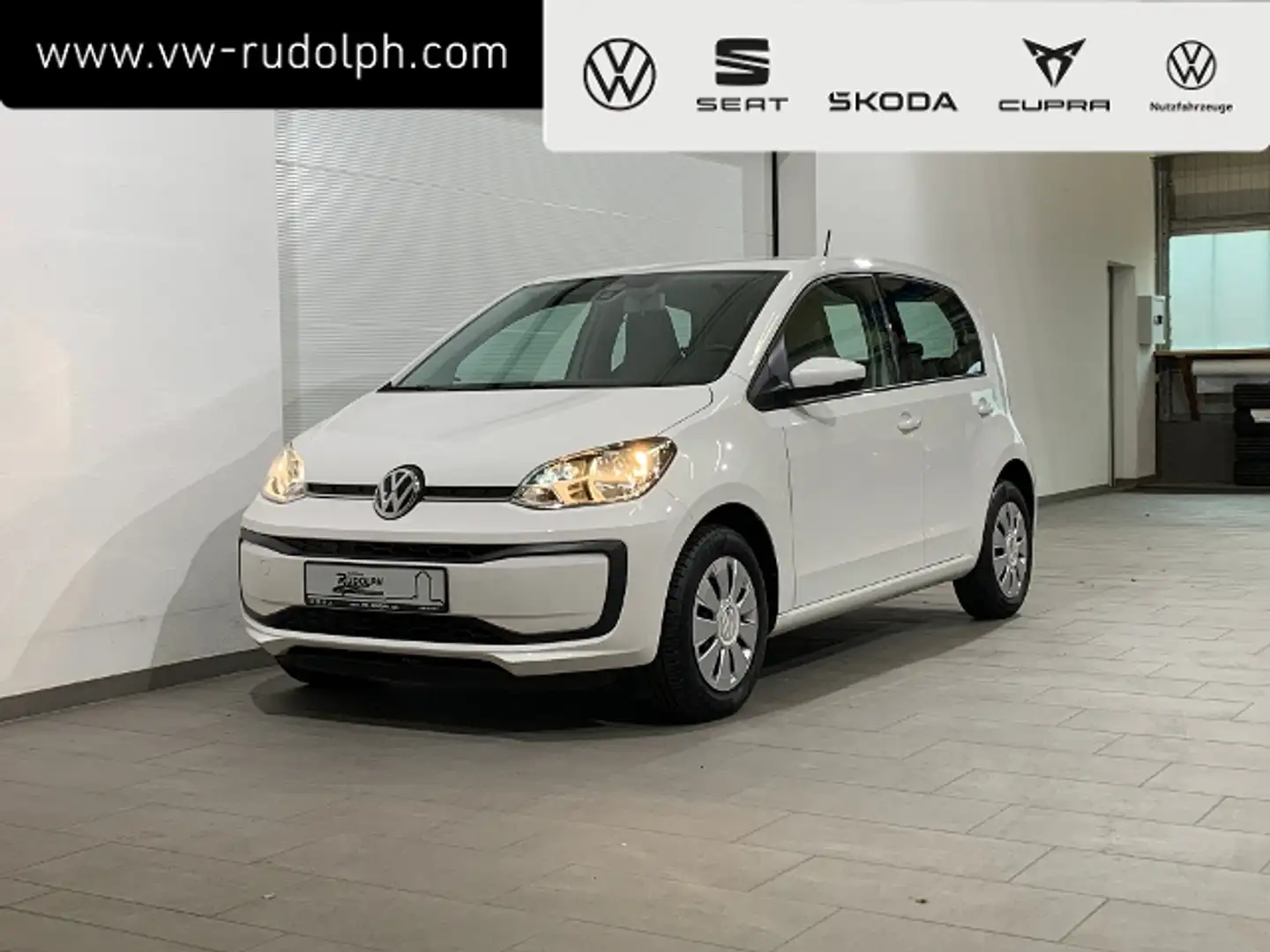 Volkswagen up! 1.0 move up! / Radio USB Einparkhilfe Weiß - 2