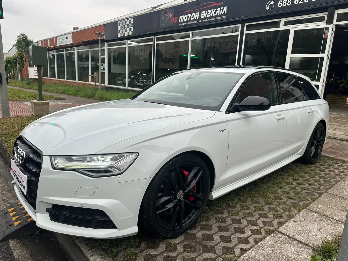 Audi A6 A6 Avant V6 3.0 TDI 326 Quattro Compétition Blanc - 1