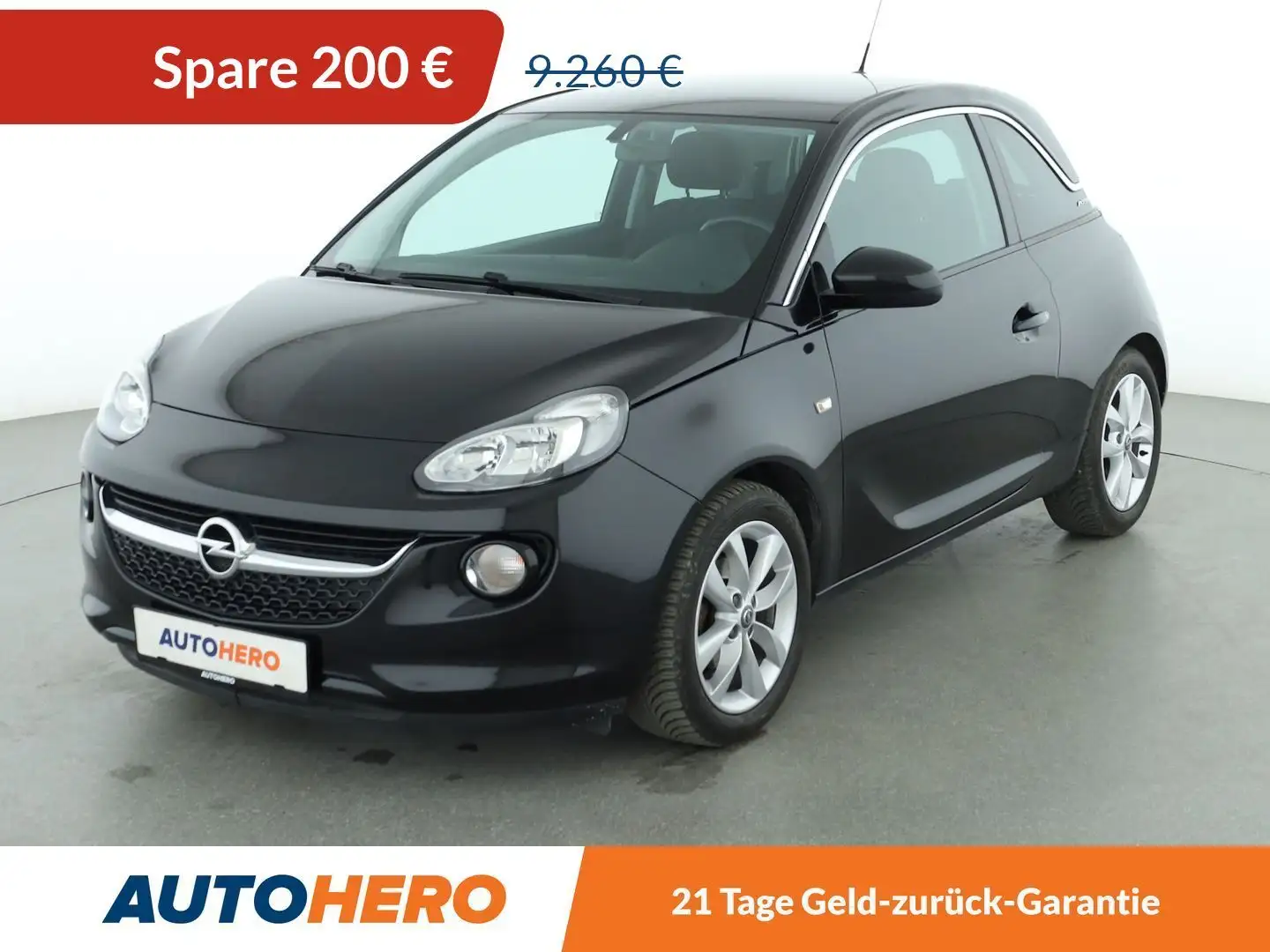 Opel Adam 1.2 Jam*TEMPO*SHZ*KLIMA*GARANTIE* Schwarz - 1