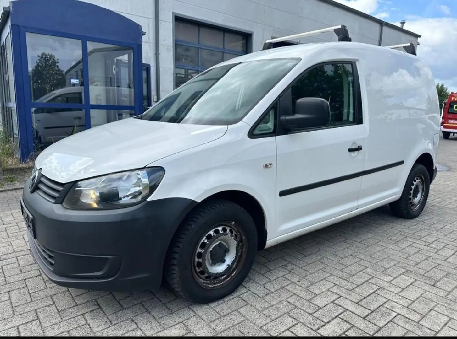 Volkswagen Caddy 1.6 TDI Weiß - 2