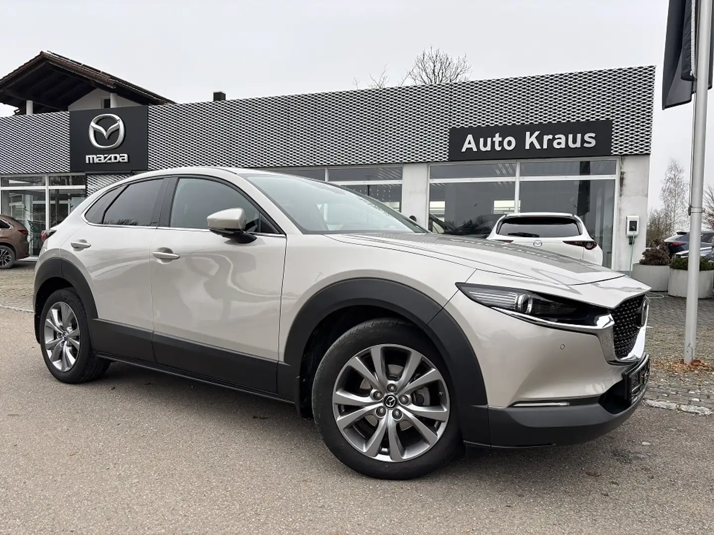 Mazda CX-30 SKYACTIV-G 150 M-Hyb. AHK SELECTION Design-/Premiu Argent - 1