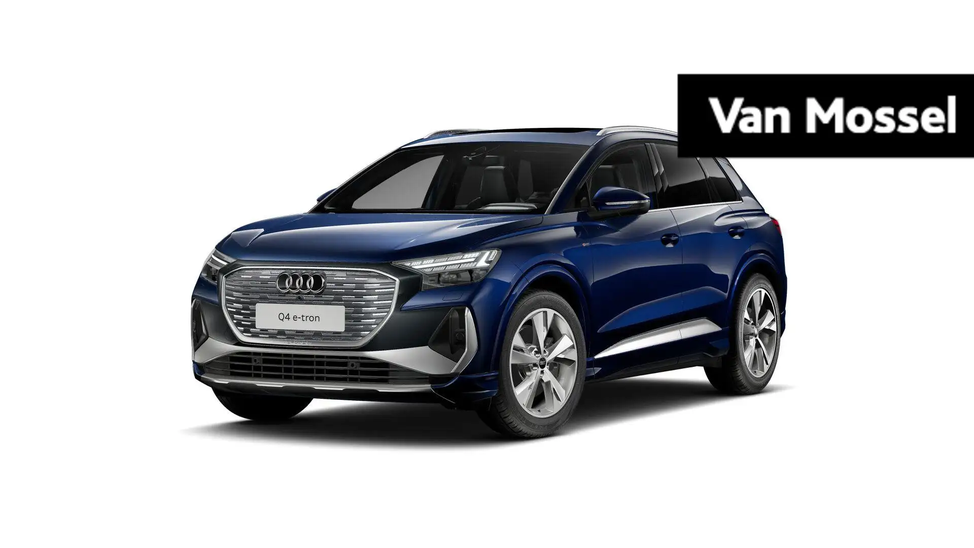 Audi Q4 e-tron 45 Edition 82 kWh | Demo | Glazen panoramadak l Cr Bleu - 1