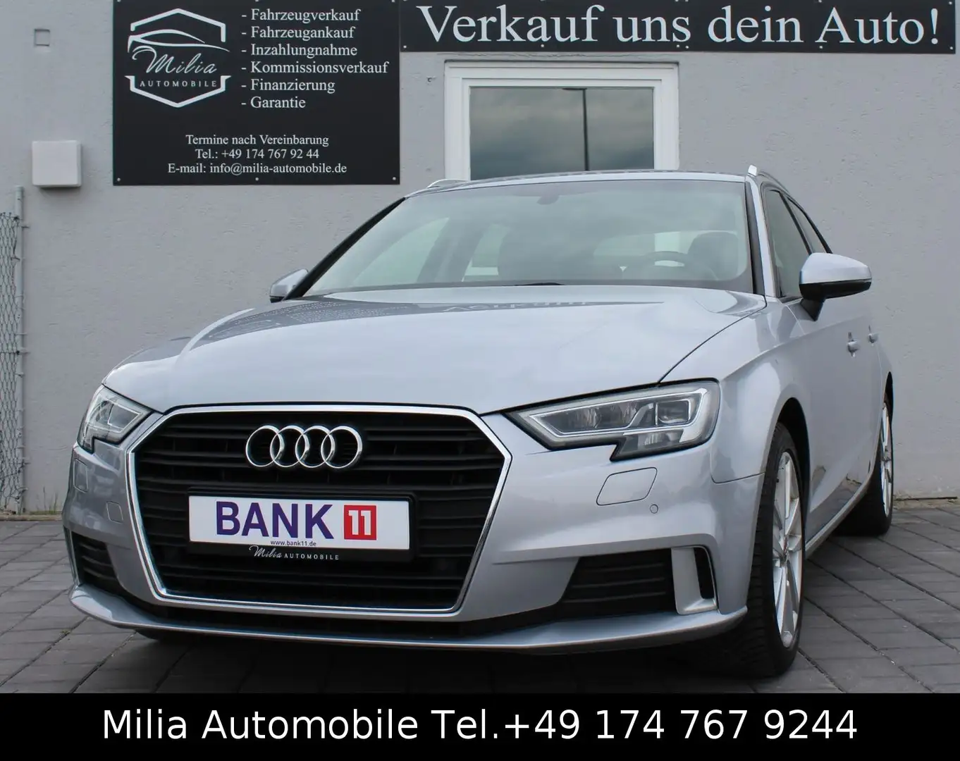 Audi A3 1.0 TFSI Sportback Sport/NAVI/LED/SHZ/GRA Срібний - 2