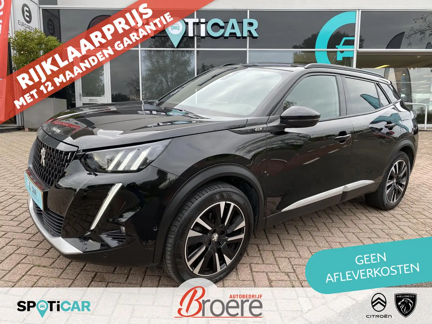 Peugeot 2008 1.2 Turbo 155 GT EAT8 Automaat Noir - 1