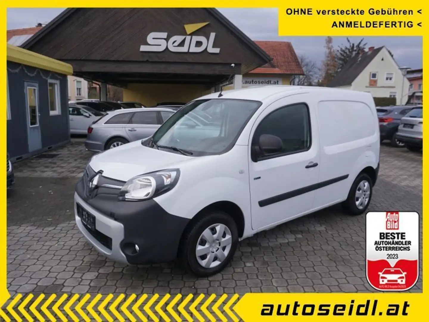 Renault Kangoo Z.E. Complete 33kWh mit Batterie *nur 2.000 KM!* Fehér - 1