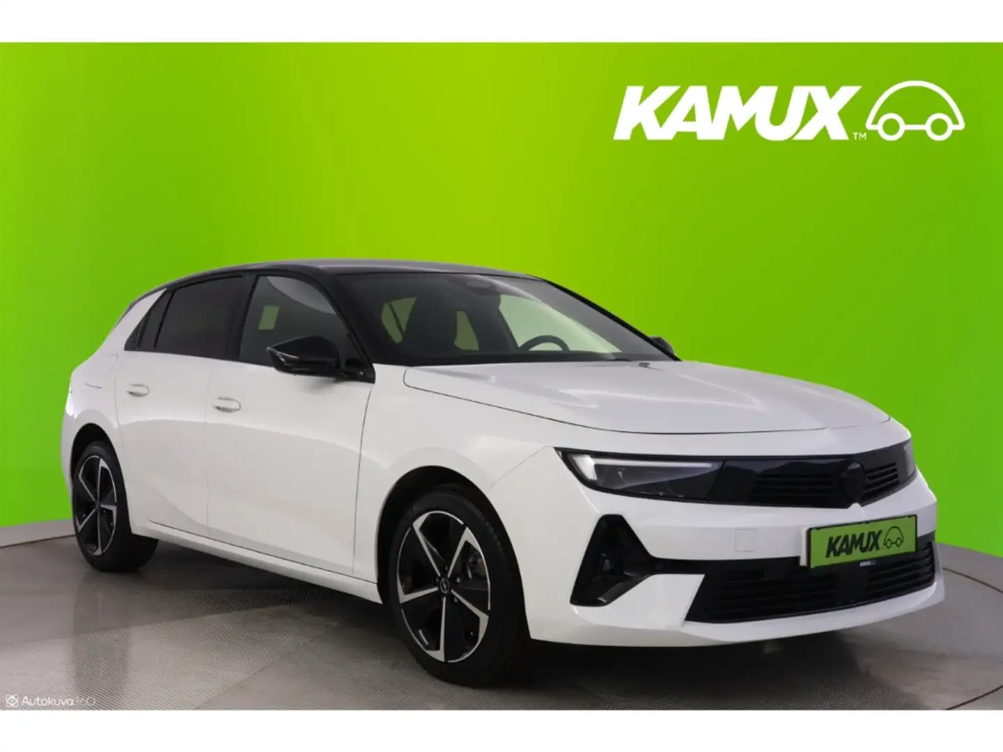 Opel Astra 1.2T Aut.GS Line+LED+NAVI+VIRTUAL+KAMERA Weiß - 1
