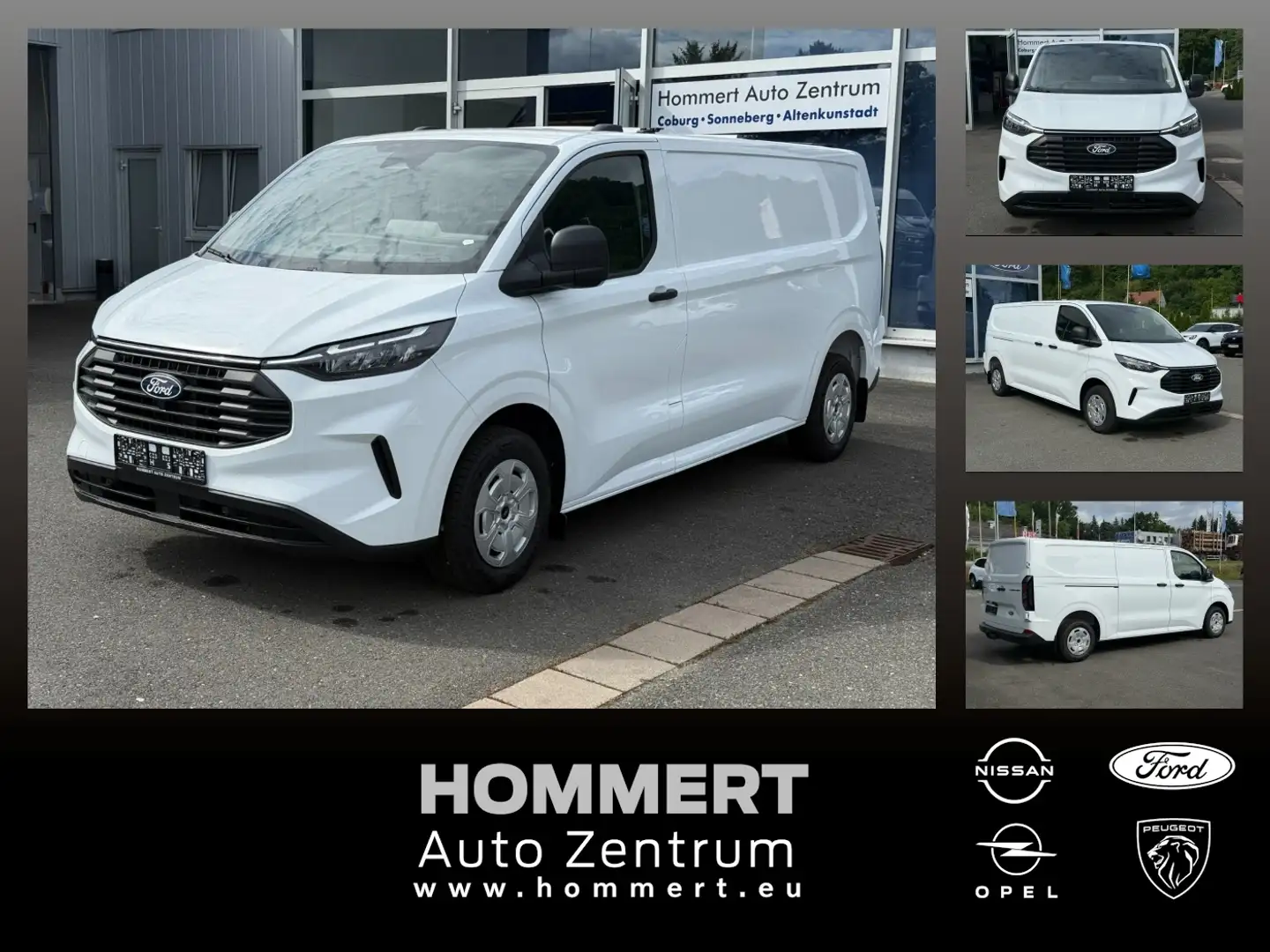 Ford Transit Custom Kasten Trend 280 L2 AHK*NAVI*SHZ Wit - 1