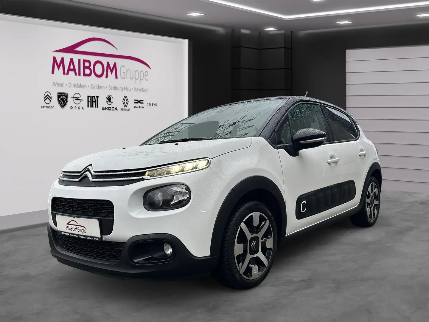 Citroen C3 1.2 Shine*Rückfahrkamera*AHK* Weiß - 1