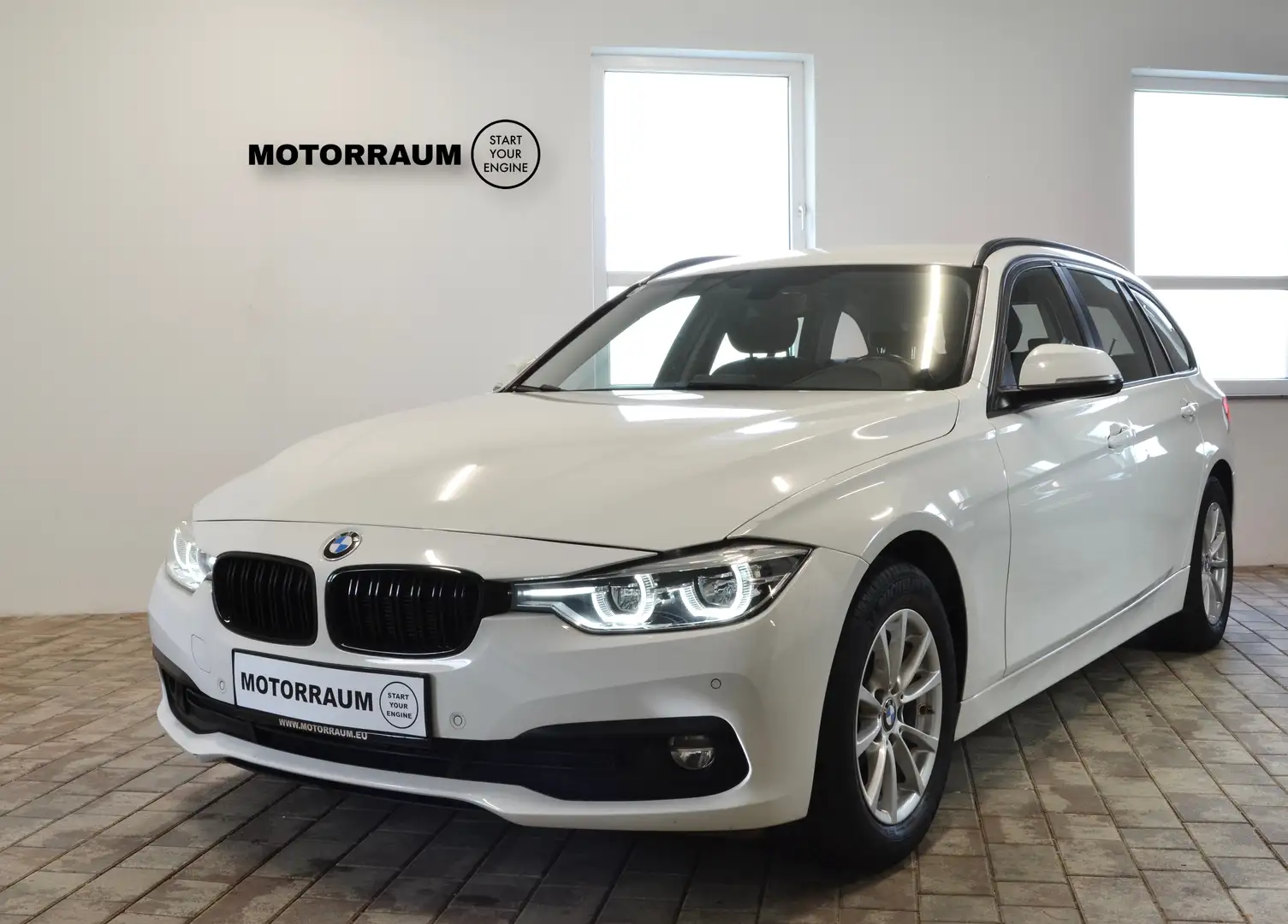 BMW 316 316d Touring Aut. LED - NAVI - SERVICE NEU - Blanc - 1