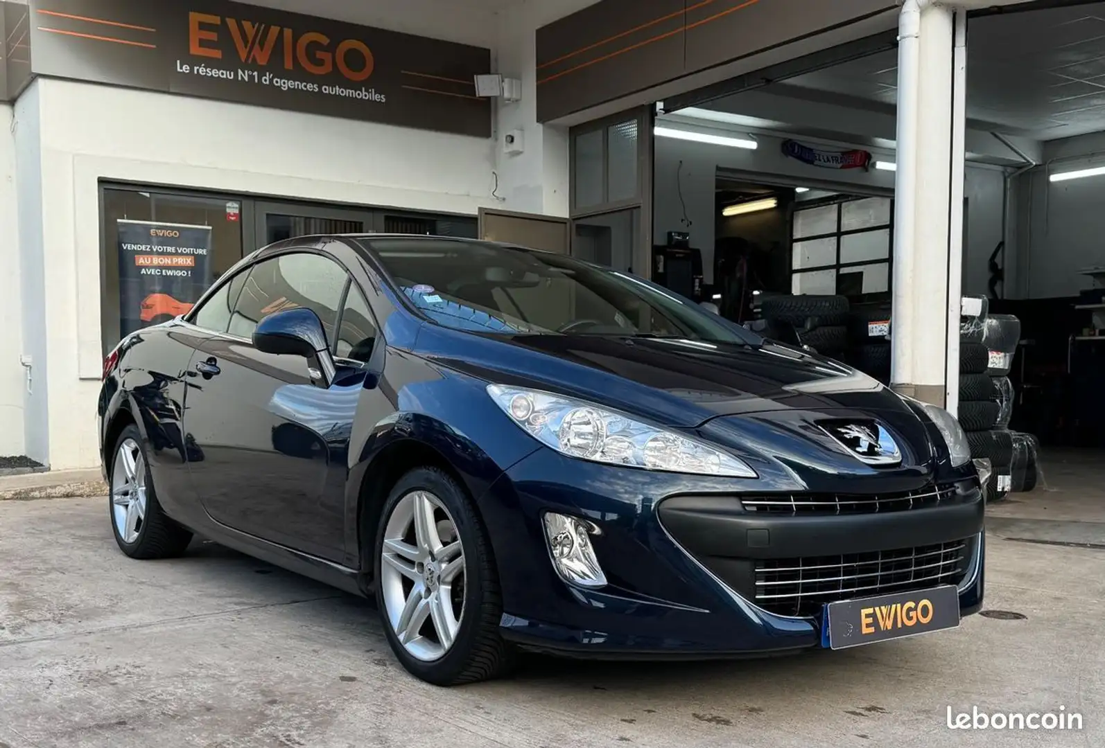 Peugeot 308 1.6 thp 156 sport pack %2B clim radar ar Bleu - 1