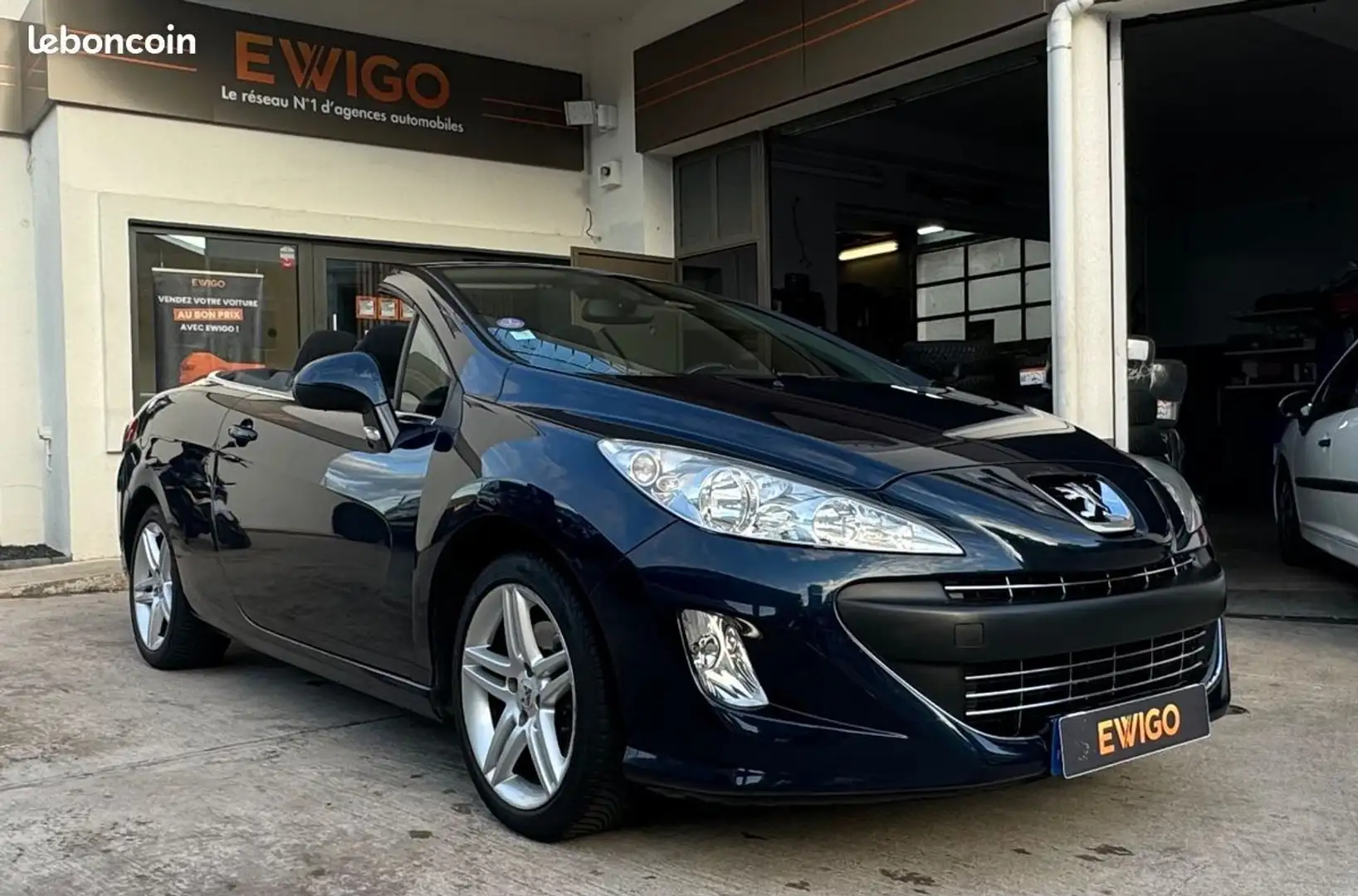 Peugeot 308 1.6 thp 156 sport pack %2B clim radar ar Bleu - 2