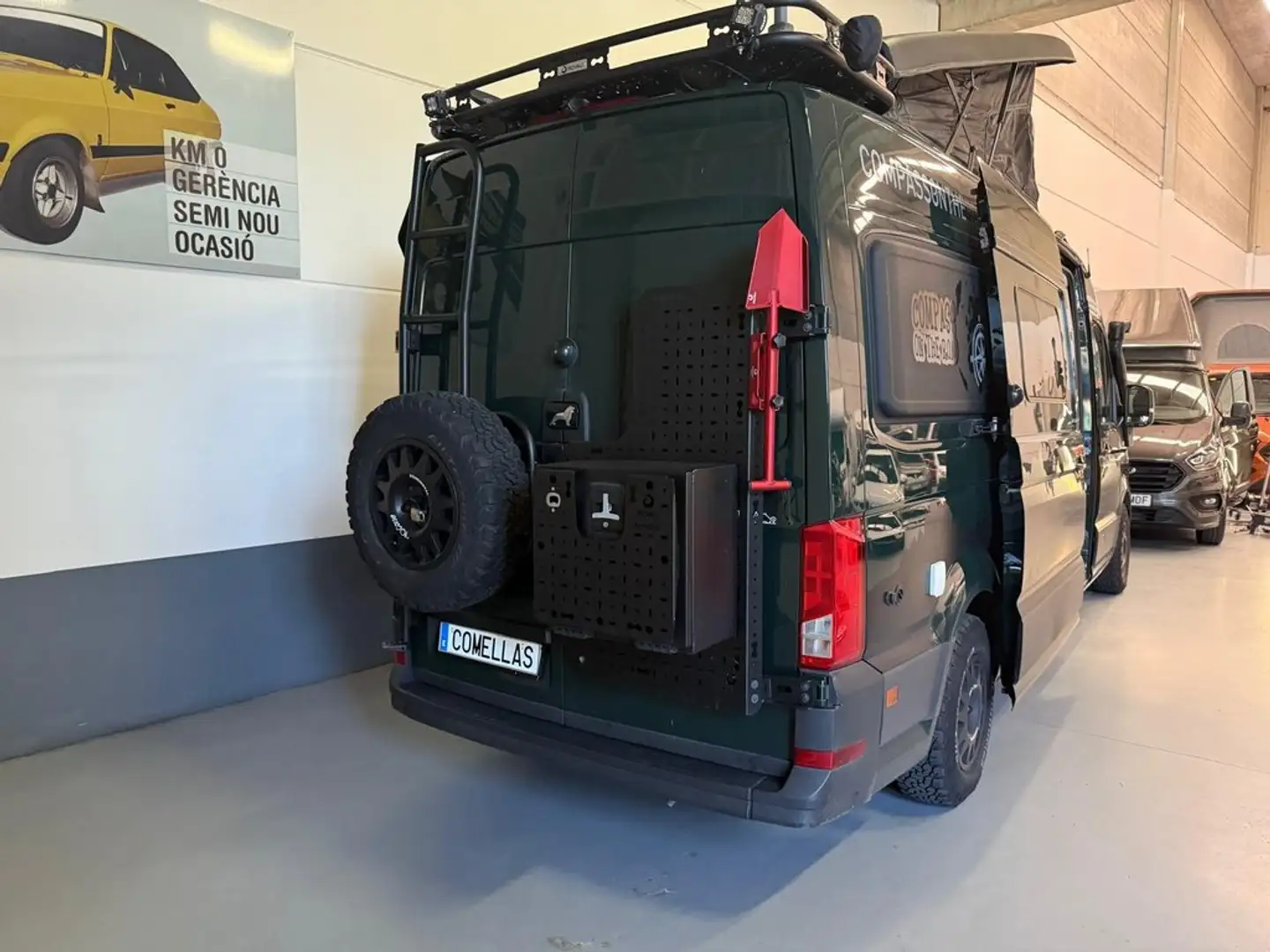 MAN TGE 2.0TDI 130kW 3.5T 4WD L4H2 Grün - 2
