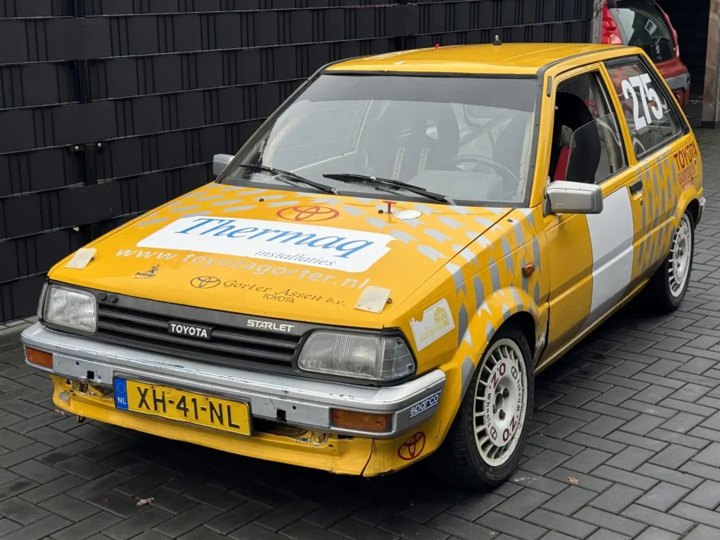 Toyota Starlet 1.3 RALLY AUTO| CIRCUIT| TRACKDAY| KOK MOTORSPORT| Gelb - 1