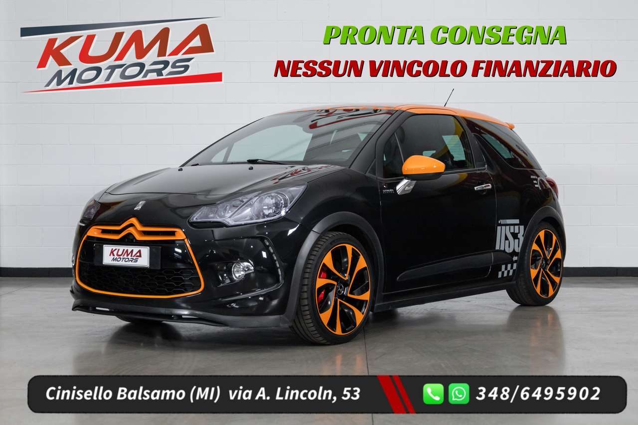 Citroen DS3 RACING 1.6 THP 207cv 1pr Milltek/18"/navi