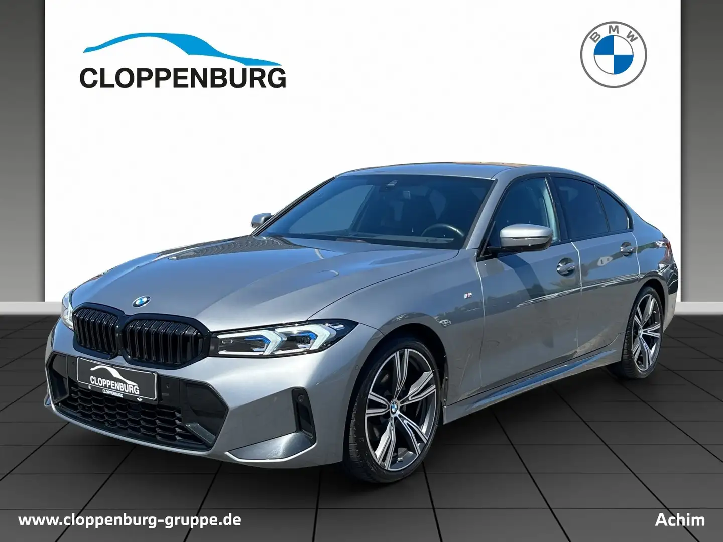 BMW 320 d xDrive M Sportpaket AHK+Navi+E.Sitze Memo. Grau - 1