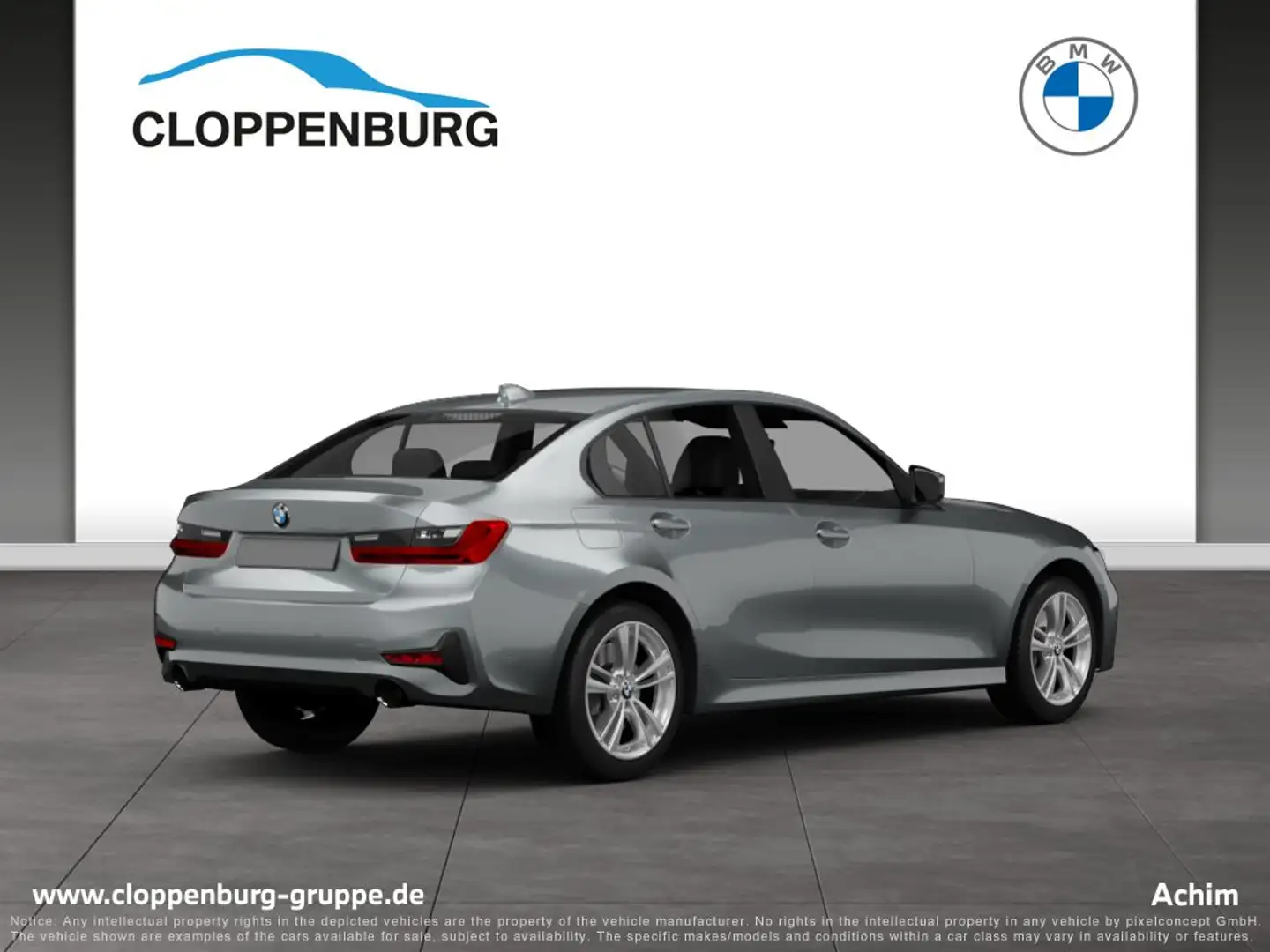 BMW 320 d xDrive Limousine M Sportpaket HiFi DAB LED Grijs - 2