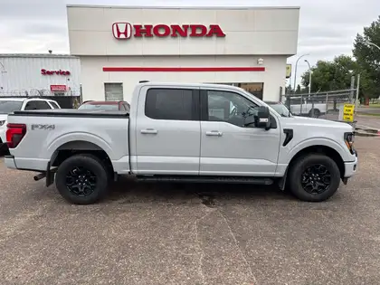 Gray 2024 Ford F-150 Pickup Truck Four-Wheel Drive Automatic