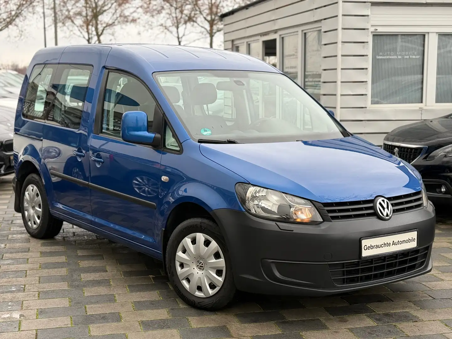Volkswagen Caddy 2.0 Roncalli Klima EcoFuel 2xSchiebetüre 5Sitze Blau - 1