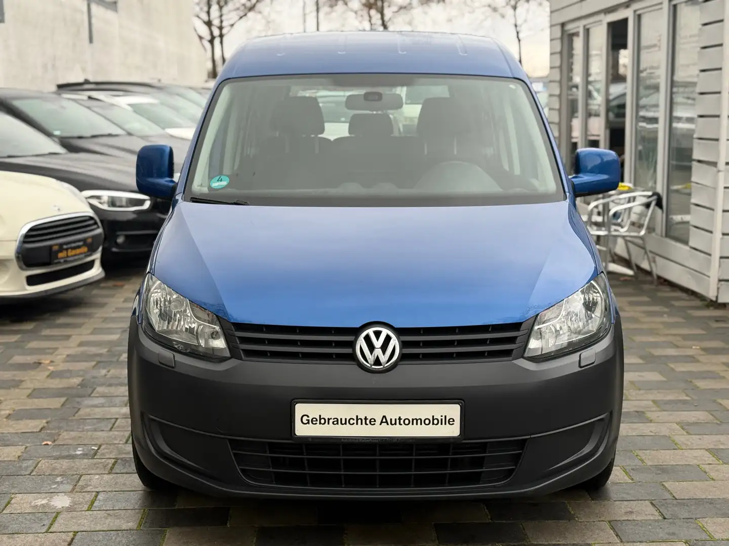 Volkswagen Caddy 2.0 Roncalli Klima EcoFuel 2xSchiebetüre 5Sitze Blau - 2