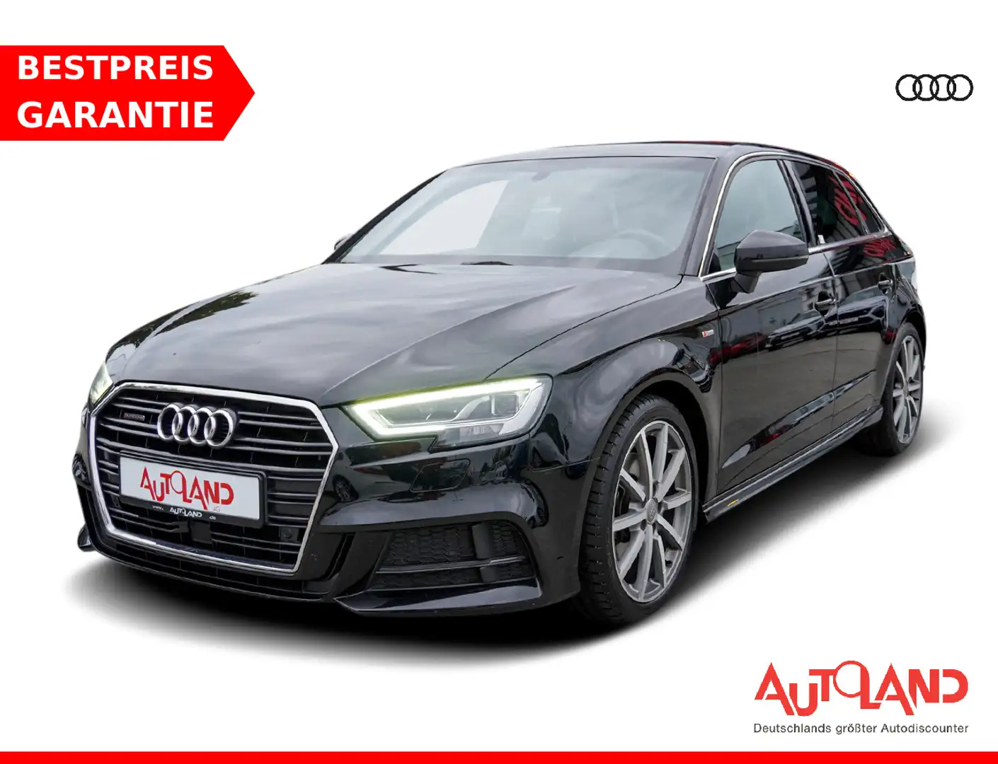 Audi A3 Sportback 2.0 TDI quattro sport Nero - 1