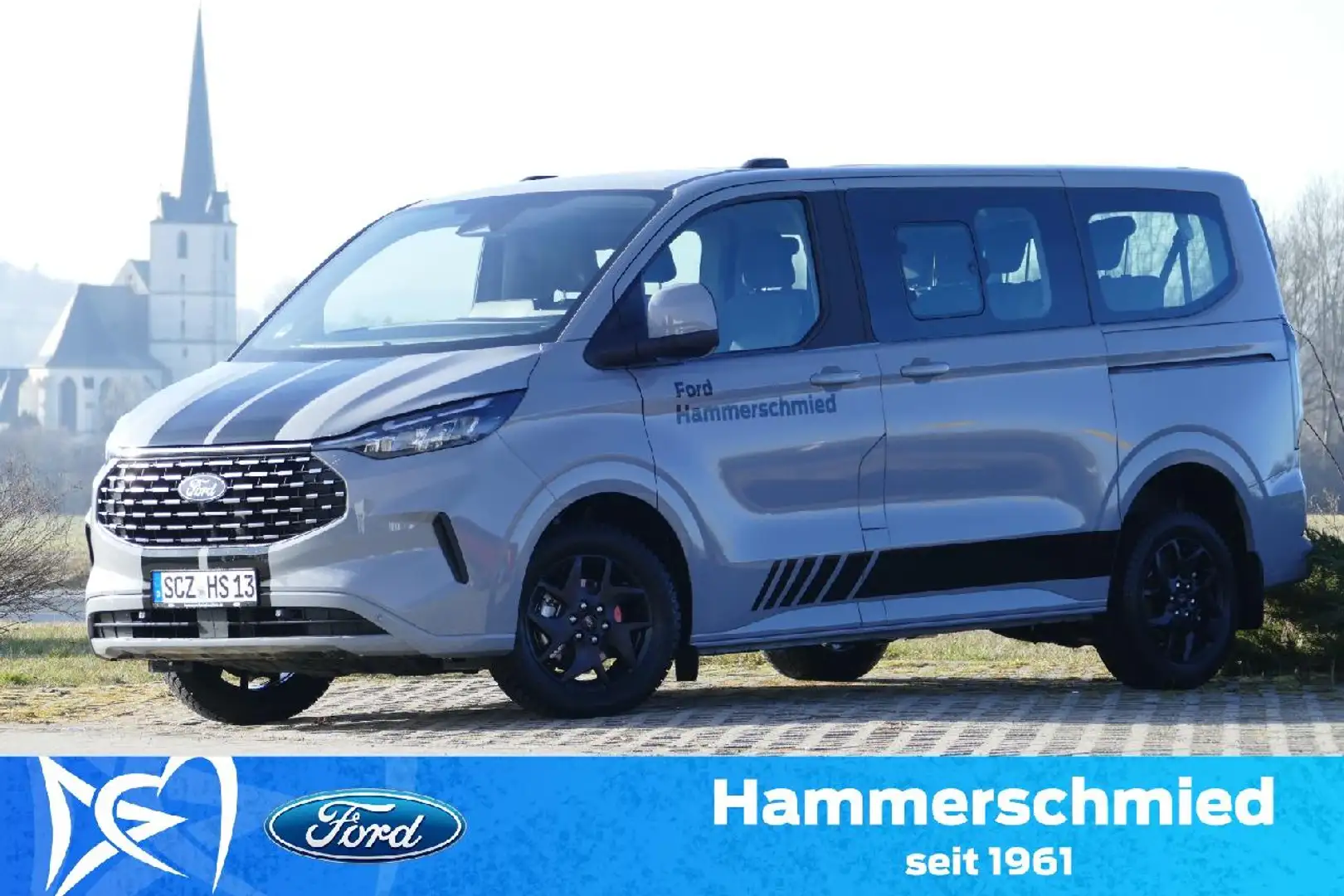 Ford Transit Custom 320 L1 Tourneo Titanium FWD Grau - 1