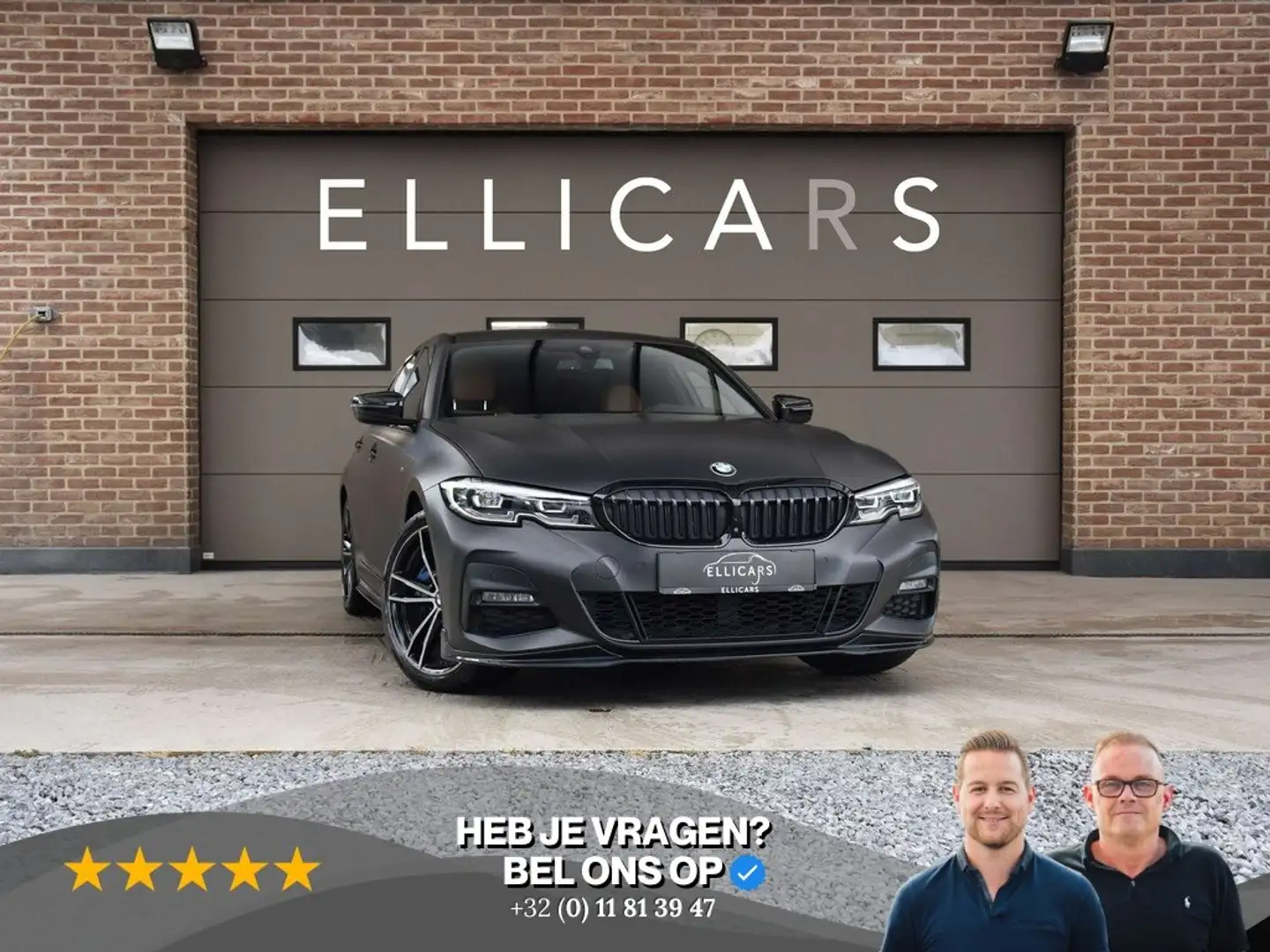 BMW 330 eS PHEV / M PACK / CARPLAY / GPS / LED / 360 / DAB Zwart - 1
