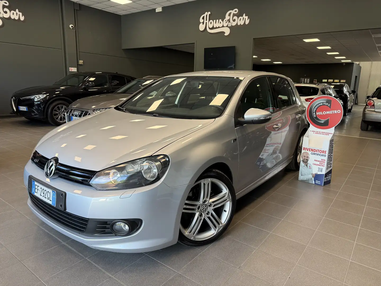 Volkswagen Golf Golf VI 5p 1.4 tsi R-LINE 160cv dsg Srebrny - 1
