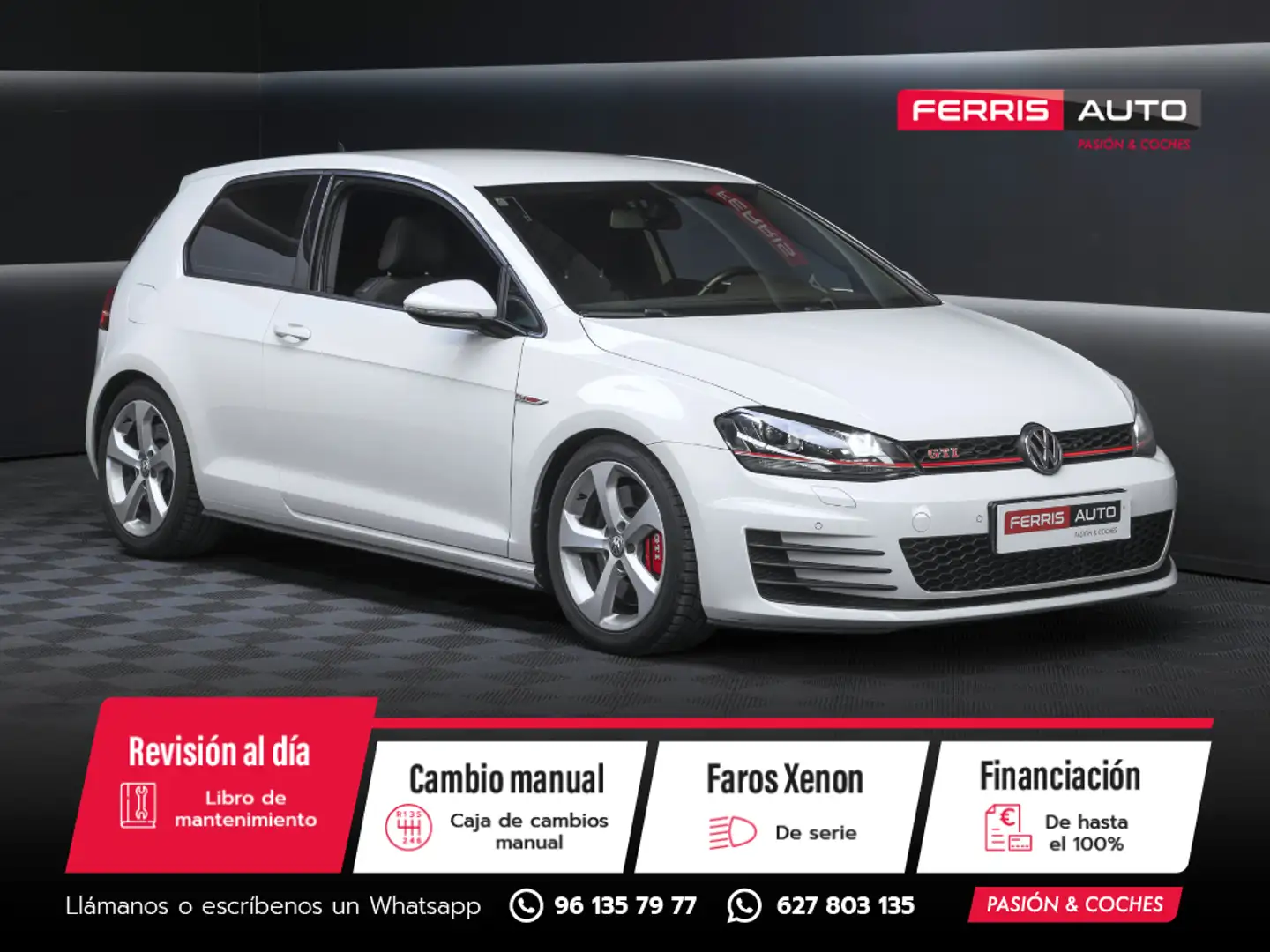 Volkswagen Golf GTI 2.0 TSI Performance 230 Blanco - 1