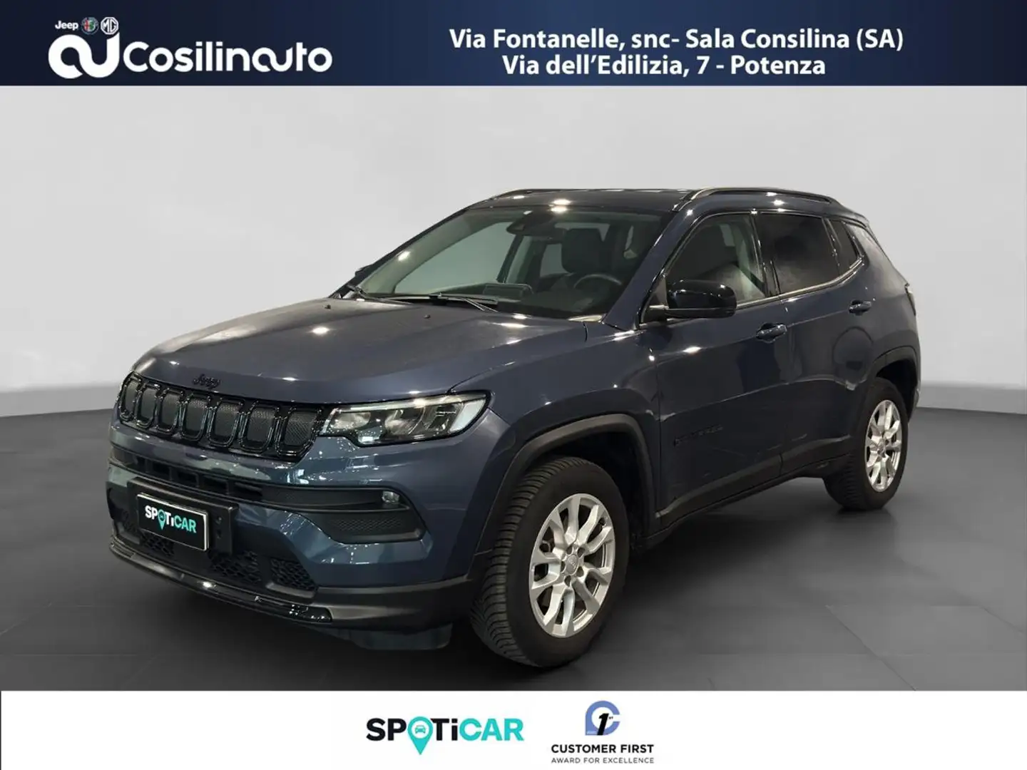 Jeep Compass 1.6 Multijet II 2WD 130Cv Night Eagle MY24 Blu/Azzurro - 1