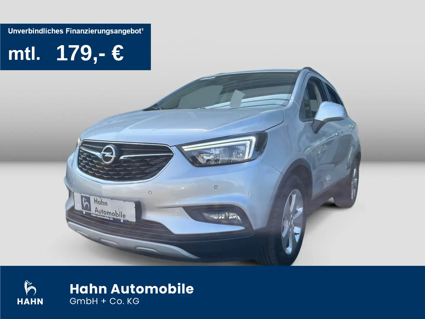 Opel Mokka X 1.4Turbo Edition Navi Cam Climatr Sitzh Argent - 1