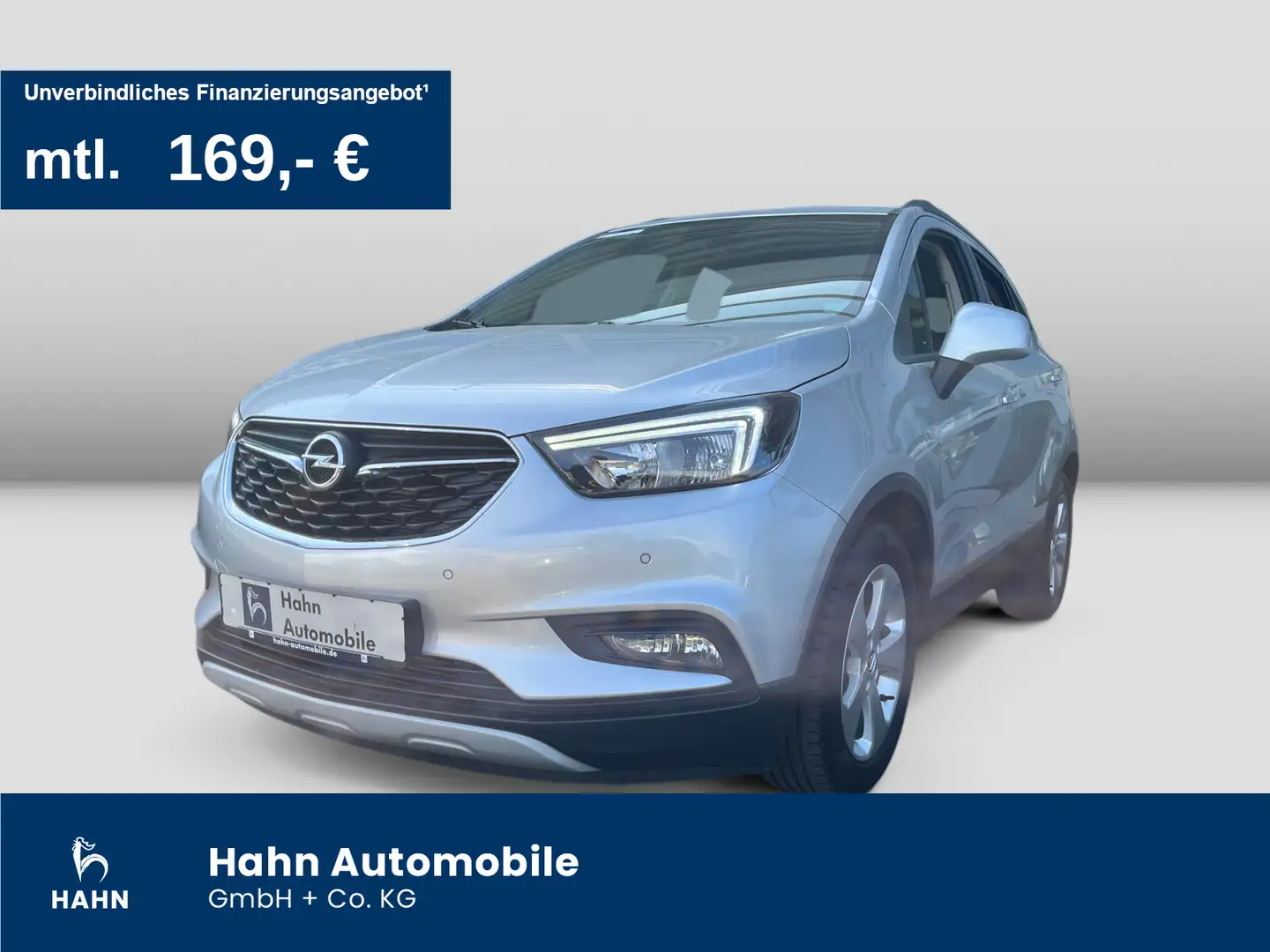 Opel Mokka X 1.4Turbo Edition Navi Cam Climatr Sitzh Argent - 1