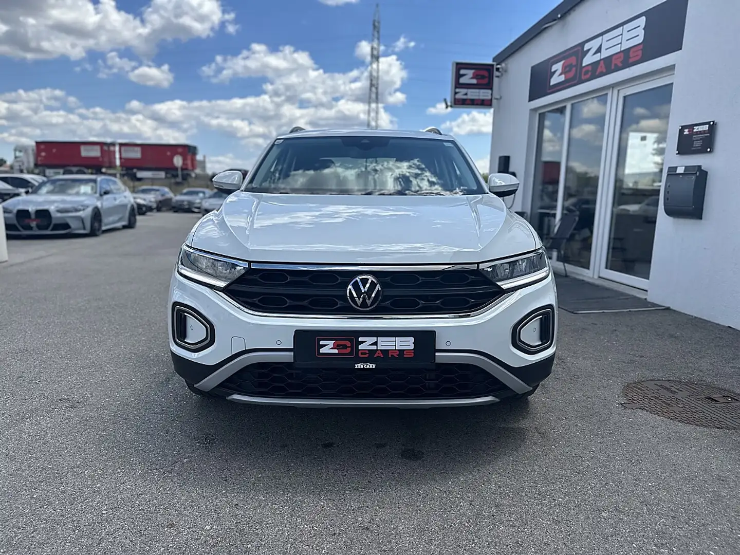 Volkswagen T-Roc 1,5 TSI ACT Life DSG, 1 Besitz, MWST Weiß - 2
