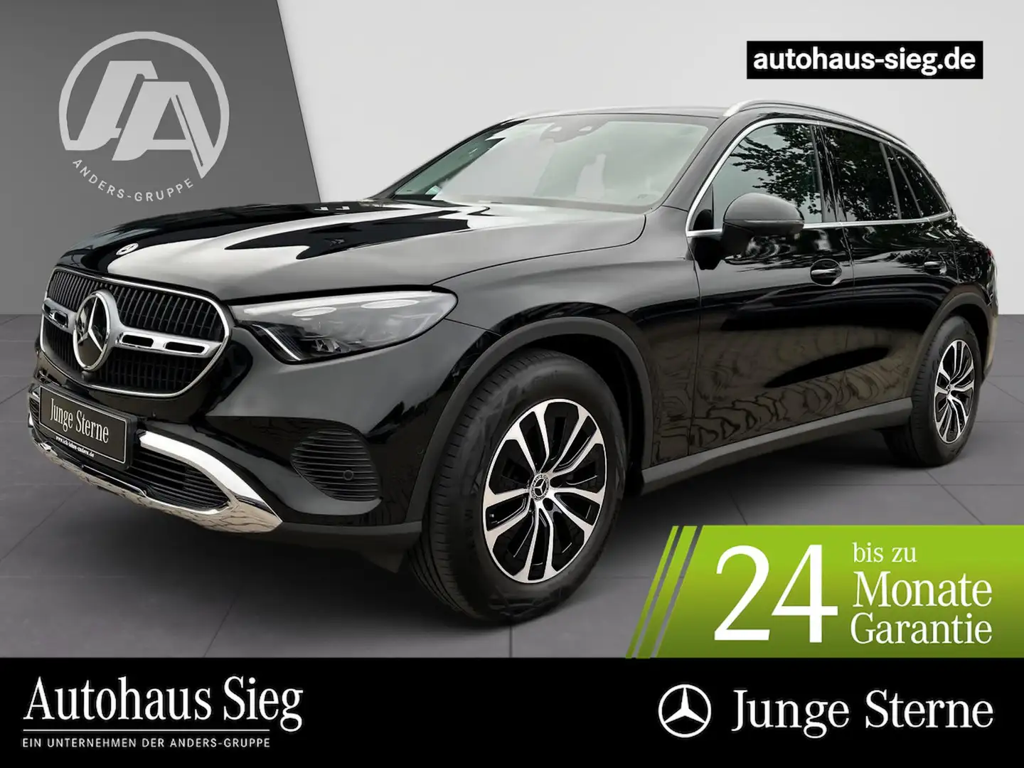 Mercedes-Benz GLC 200 4M Avantgarde+MBUX+Distr+DIGITAL+Pano+36 Schwarz - 1