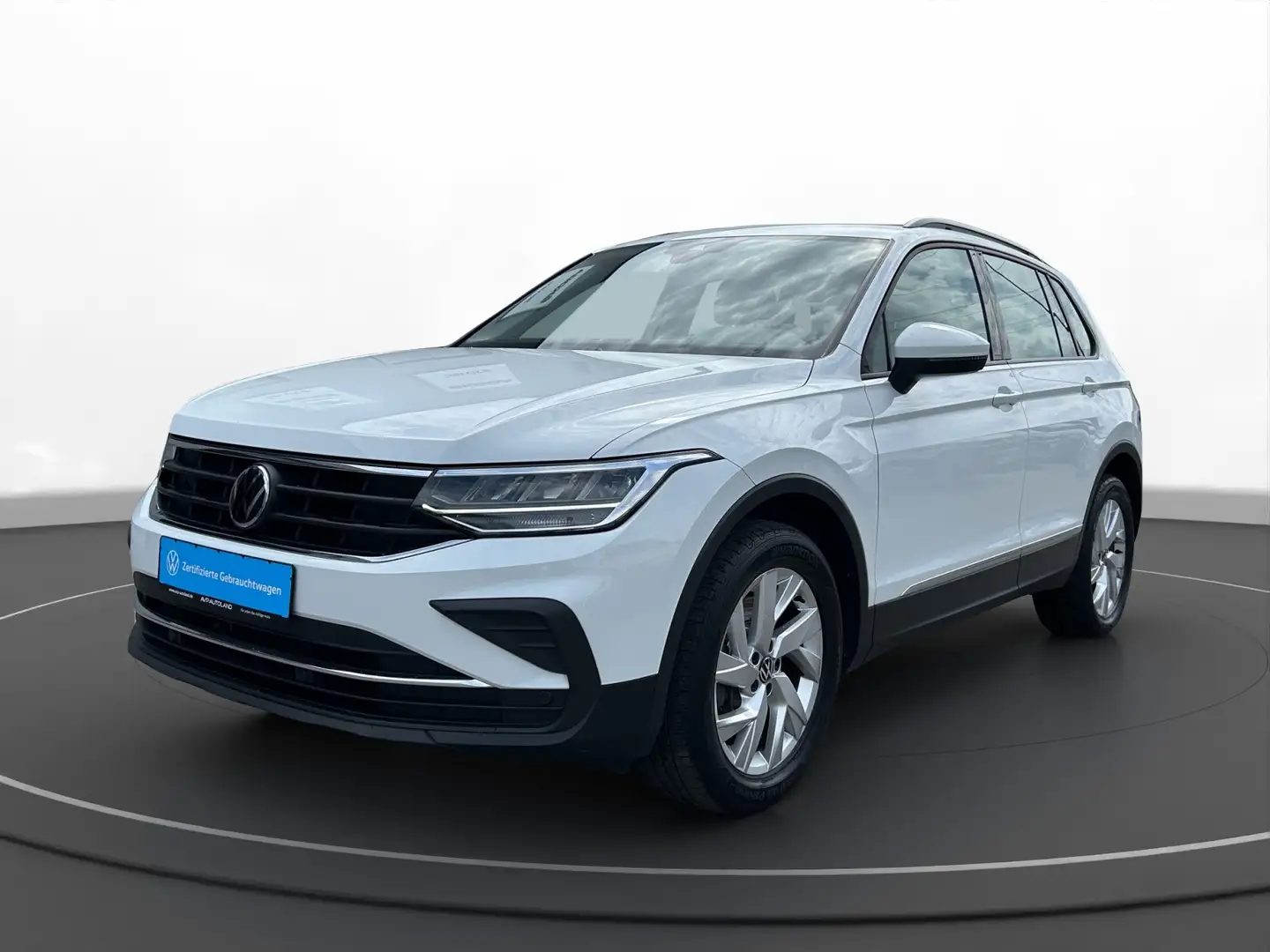 Volkswagen Tiguan 2.0 TDI DSG 4MOTION Life | NAVI | AHK | Weiß - 2