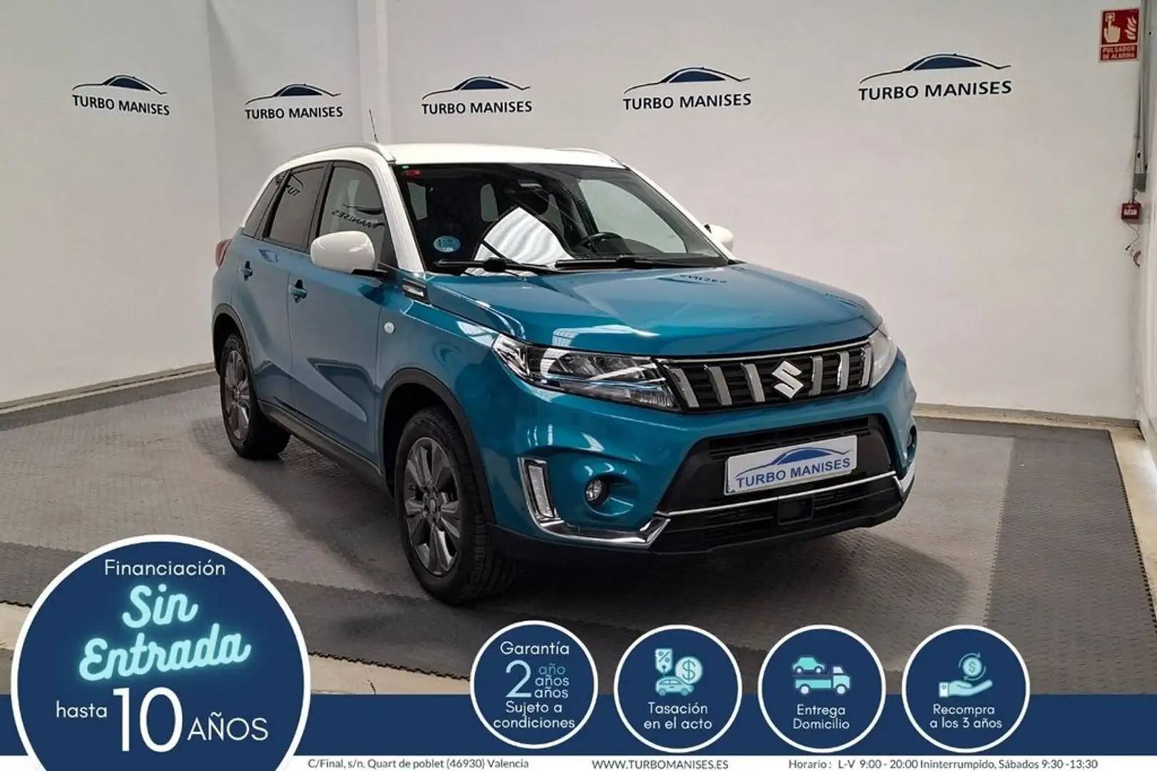 Suzuki Vitara 1.4 T GLE Mild Hybrid Blu/Azzurro - 1