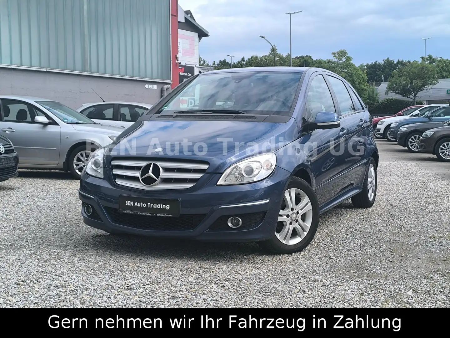 Mercedes-Benz B 180 CDI Automatik Klima°Sthz°PDC°Tempomat°BT°E Blau - 1