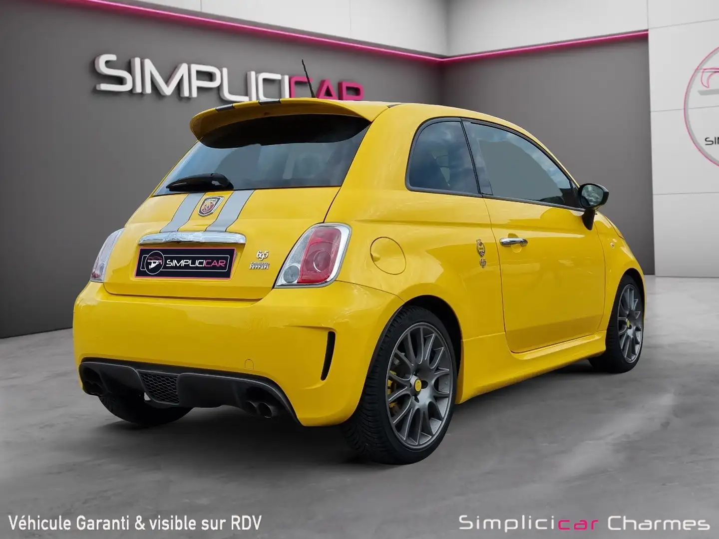 Abarth 695 Tributo Ferrari A Amarillo - 2